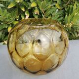 Amber ball vase