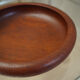 Teak platter, Danish design, 1960s, manufacture: Denmark