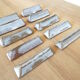 10 stoneware knife doors