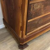 Louis Philippe chest of drawers, airbrushed and oiled