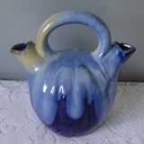 Pumpkin pitcher with 2 spouts gres flame st uze