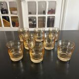 8 iridescent glass