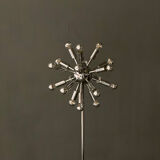 Sputnik floor lamp in Chrome 18 lights