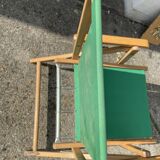 Vintage folding armchair