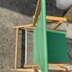 Vintage folding armchair