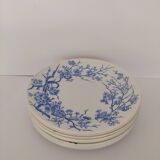 Set of 8 dessert plates Lunéville