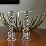 Pair of candlesticks Wiesenthalhütte, 1970