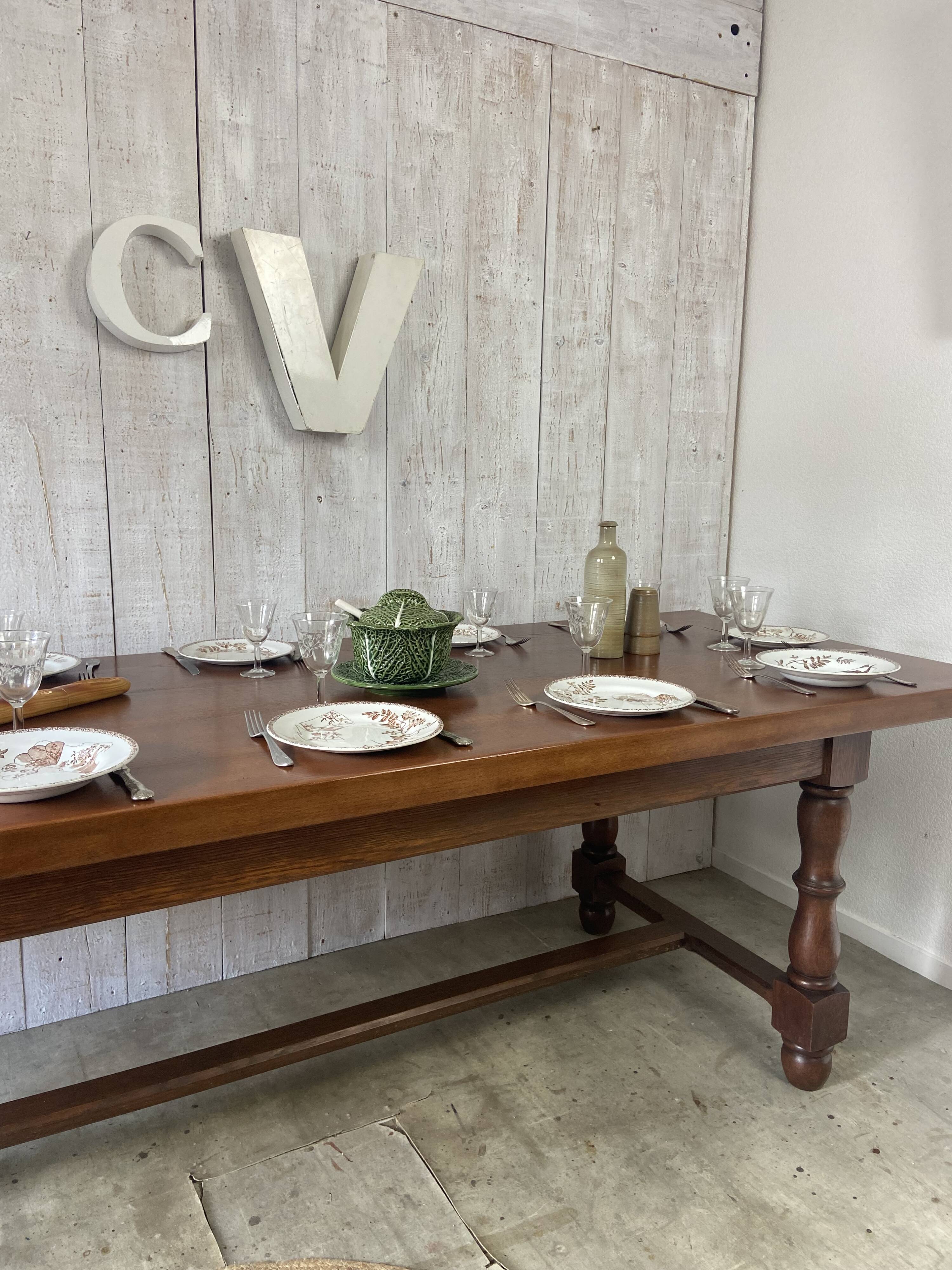 Farmhouse table 280x87cm