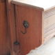 Toilet or pharmacy cabinet with old mirror