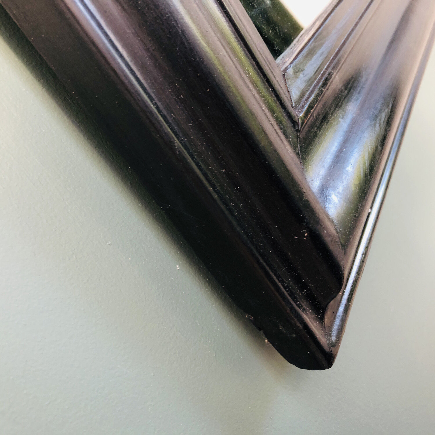 Antique fireplace mirror 50x62cm