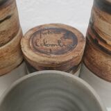 Glazed stoneware service