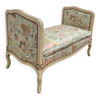 Lit de repos banquette de style Louis xv ancienne