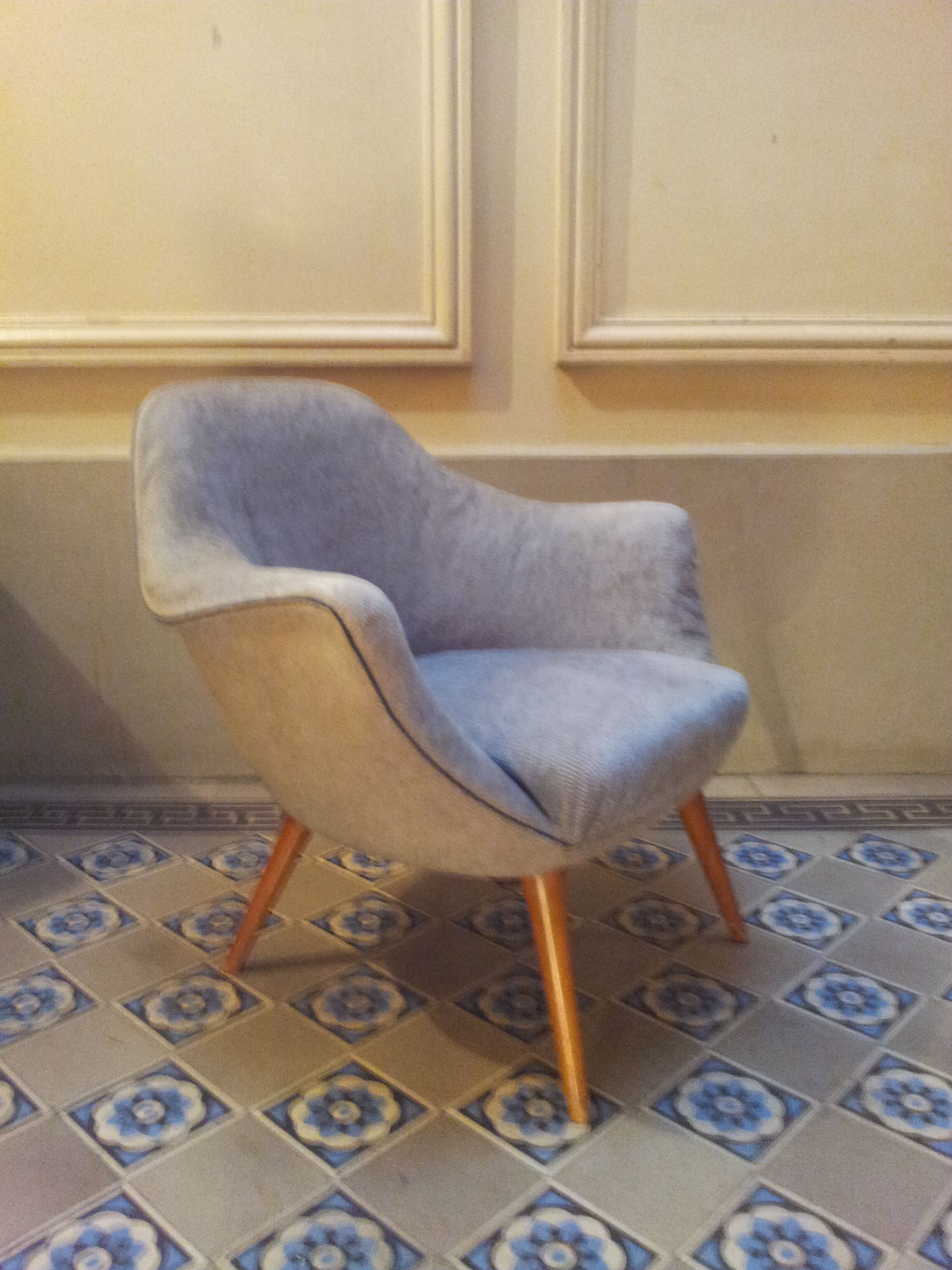 Cocktail couch 50 60 organic egg WOMB years Danish