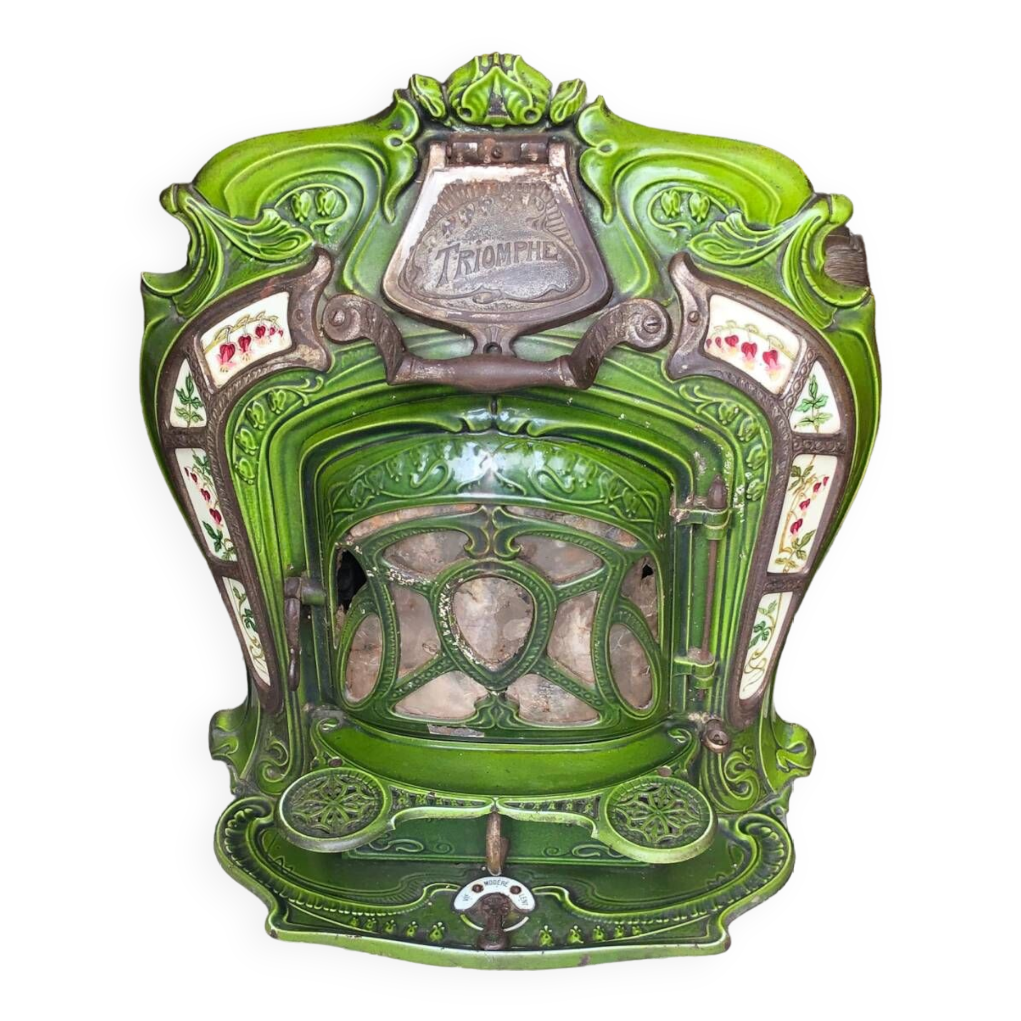 Art Nouveau stove