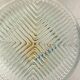 Round ceiling light wall light in minimalist glass 1970 1980 seventies eighties LAMP-7129