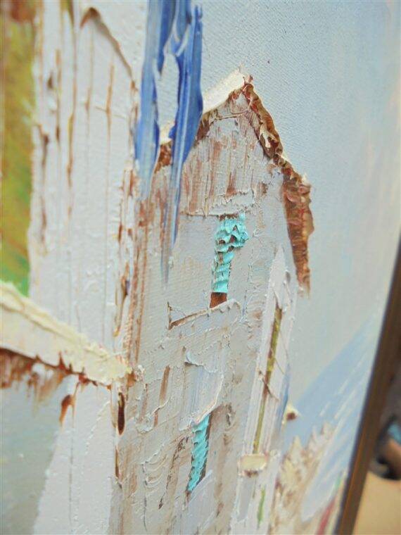 Painting – Seaside Village