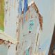 Tableau – Village bord de mer
