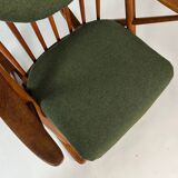 Danish teak rocking chair by Frank Reenskaug for Bramin 60s midcentury