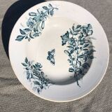 6 assiettes creuses Badonviller modèle Jasmin
