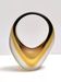 Etched Sommerso Murano Glass Basket or Vase by Archimede Seguso, Italy
