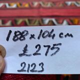 Medium Vintage Turkish Kilim Rug 188x104 cm Wool Kelim