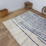 Handmade Berber wool mrirt rug 266 X 155 CM