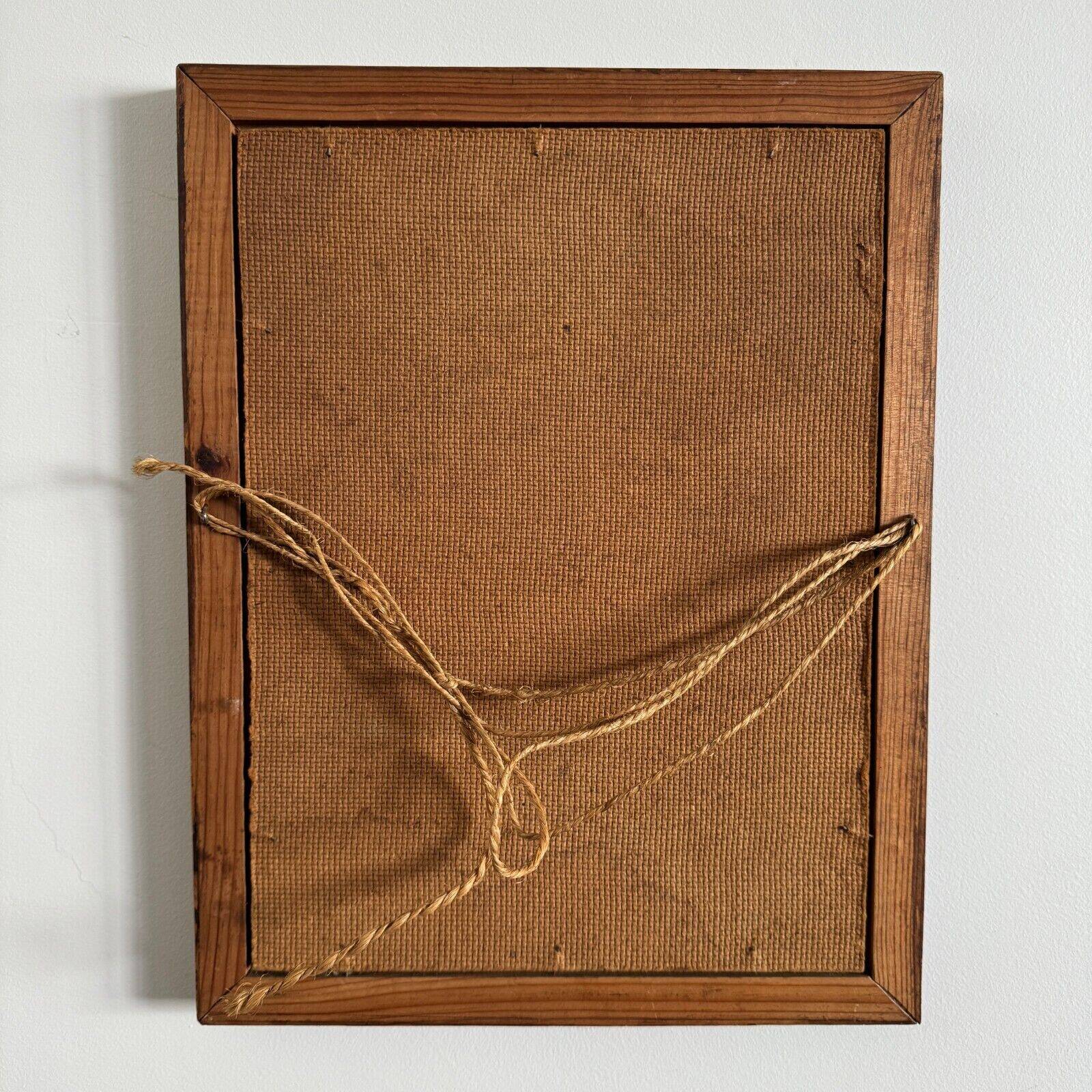 Oil on Isorel portrait of a young girl with a blue scarf, monogrammed MP