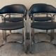 Series of 4 Italian armchairs by Otto Gerdau 70s