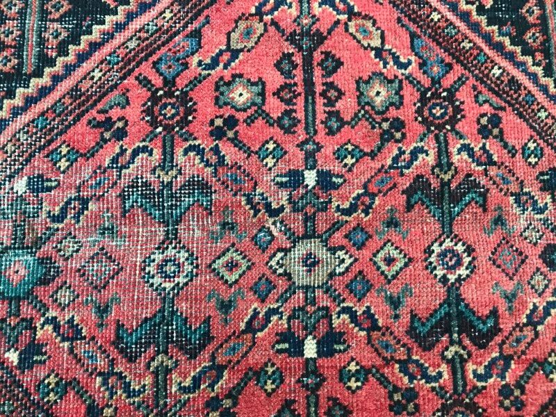Former carpet Persian Mahal done hand 130 X 203 CM