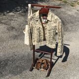 Italian wooden night valet