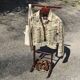 Valet de nuit italien en bois