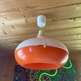 Chandelier, ceiling light, suspension, vintage, 70s