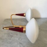 Vintage opaline sconce
