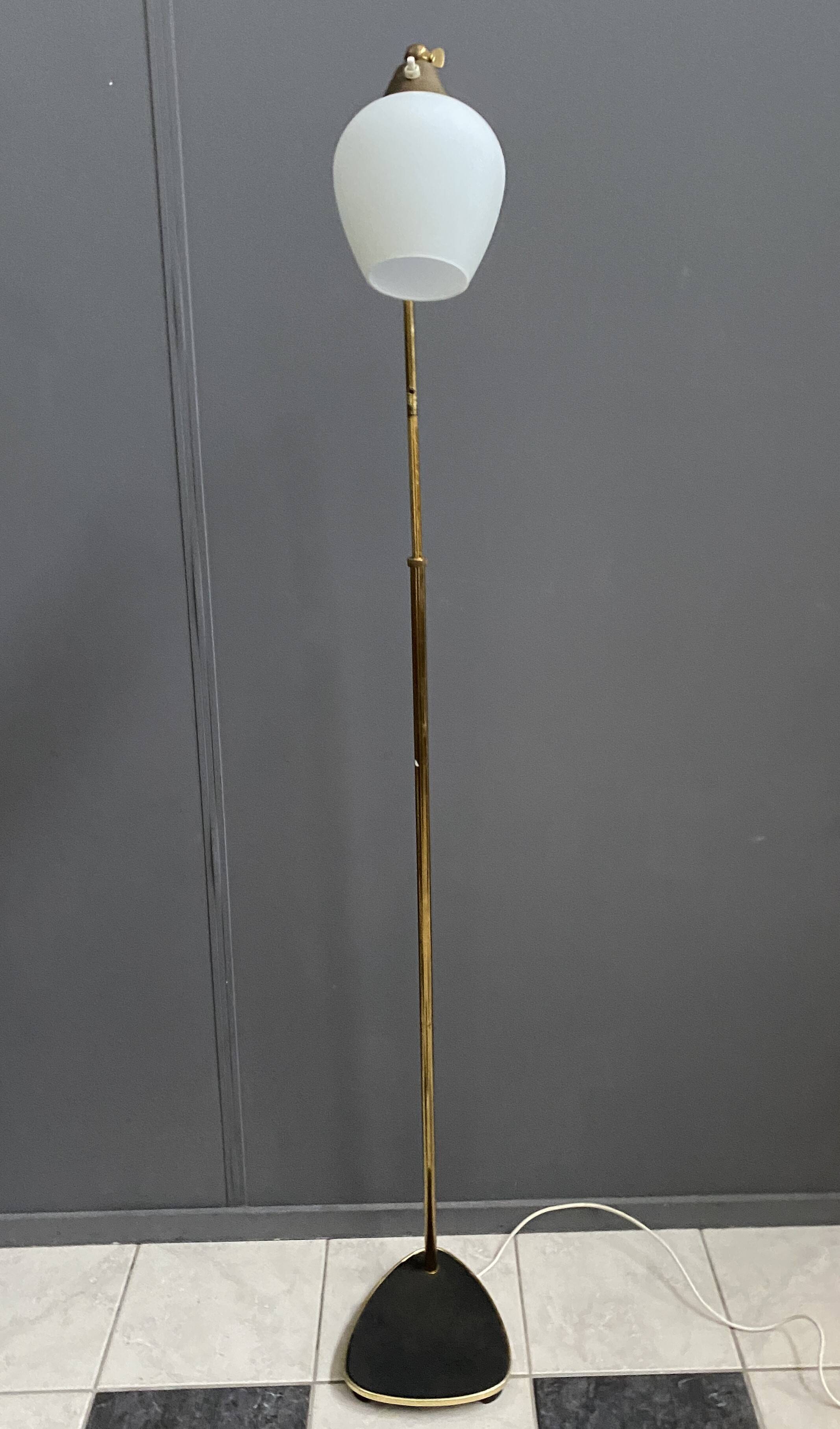1960s Floor lamp  minimalistic MCM