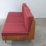 Canapé-lit pliant par Drevotvar, 1970, Tchécoslovaquie
