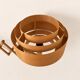 Vintage wall lamp, pine slats, Hans Agne Jakobsson Sweden 1970