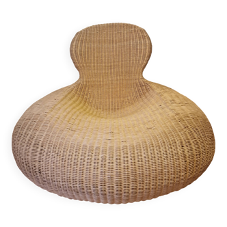 IKEA “Storvik” Rattan Lounge Chair – Carl Öjerstam, 2001 – Scandinavian Design