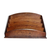 Wooden mail holder