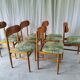 Suite de 6 chaises années 60