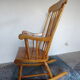Rocking-chair fan folder