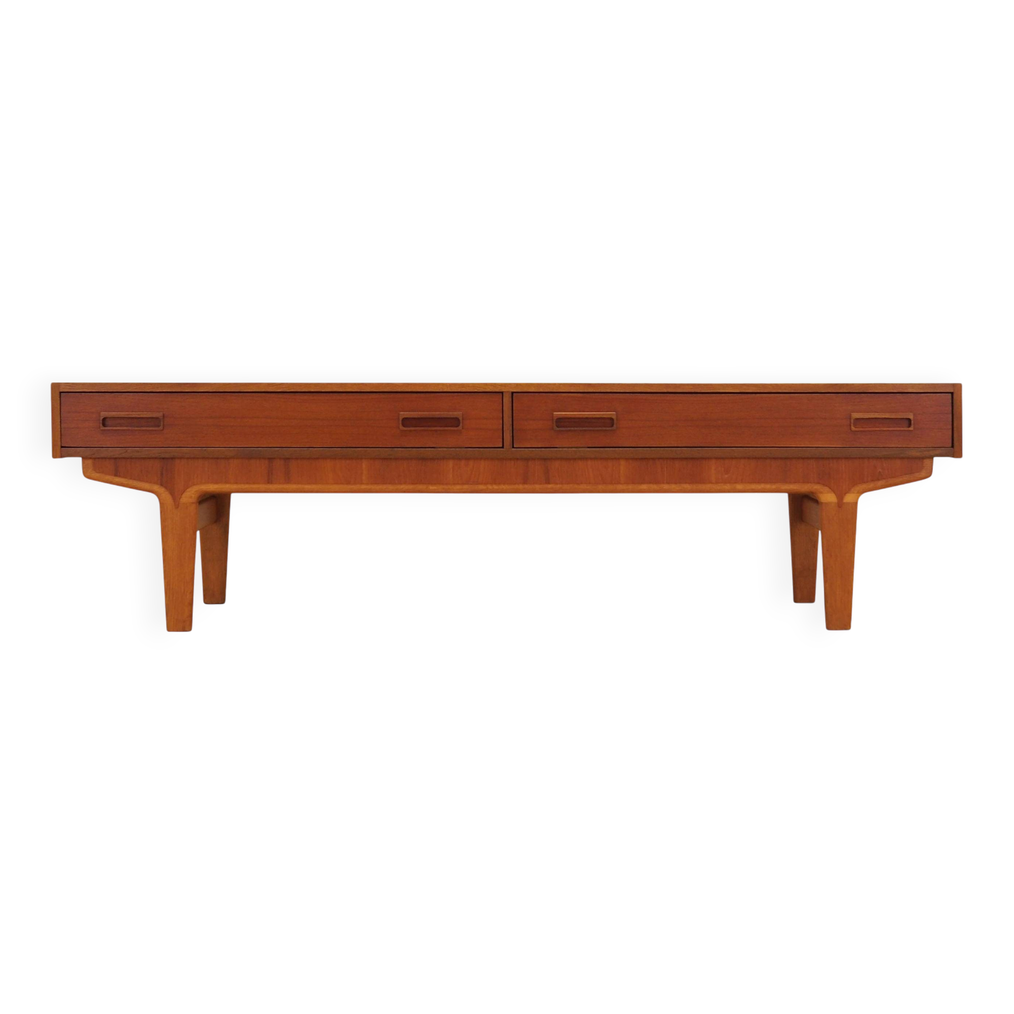 Teak lowboard, Danish design, 1960s, production: Denmark