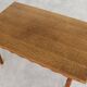 brutalist dining table | vintage table | oak | Kjaernulf