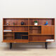 Bibliothèque en teck, design danois, années 1970, production: Danemark