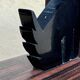 Art Deco bookends in rosewood and Bakelite
