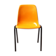 Yellow, vintage community chair
