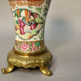 Porcelain vase of canton china xixth