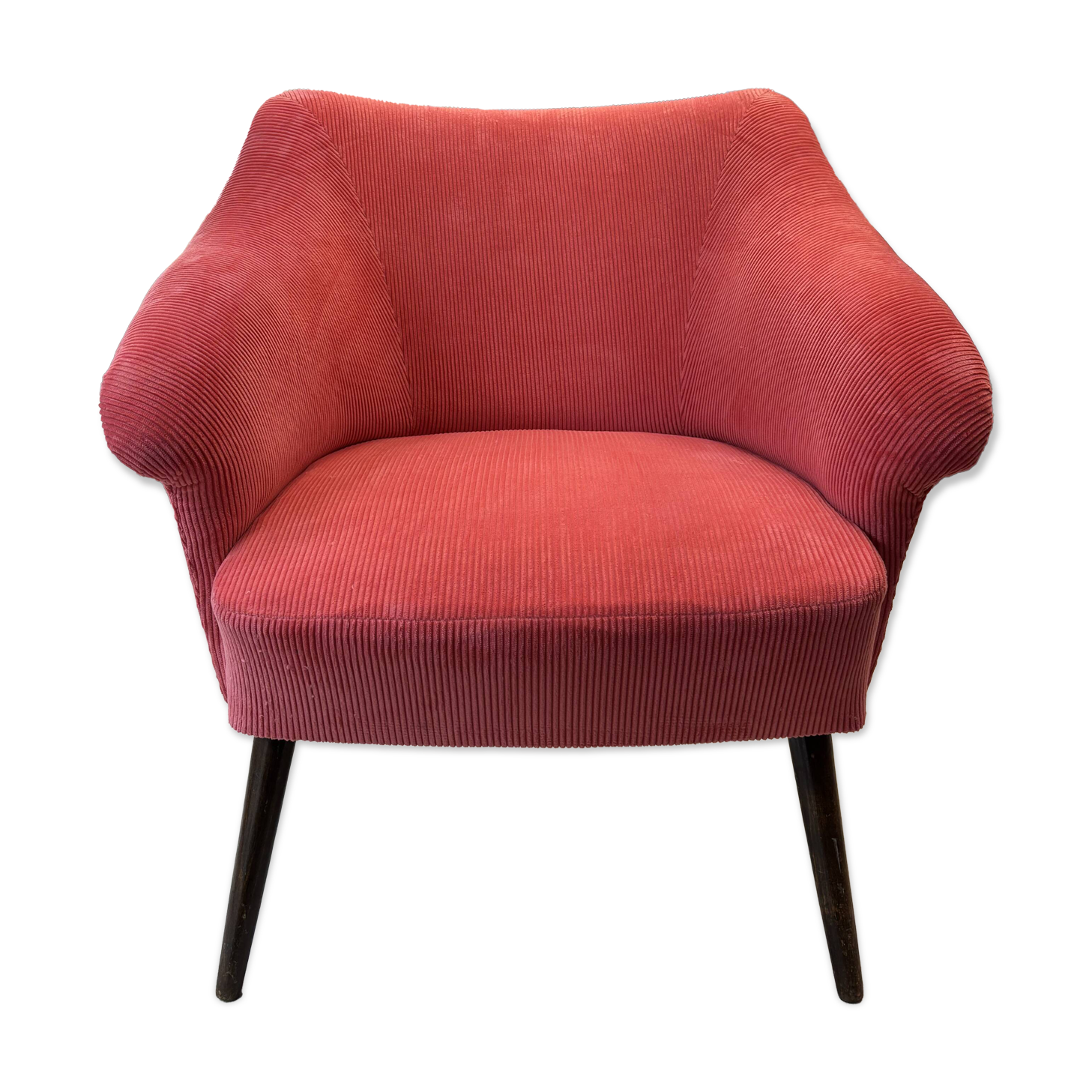 compass foot armchair