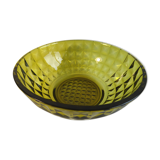 Khaki glass bowl