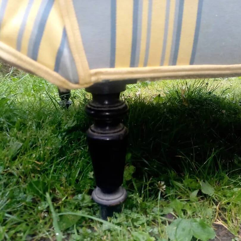 Lit de repos Récamier ou méridienne Napoléon 3