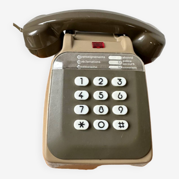 Vintage green telephone